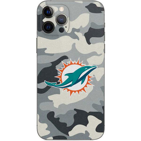 NFL Miami Dolphins Camo iPhone 12 Pro Skin